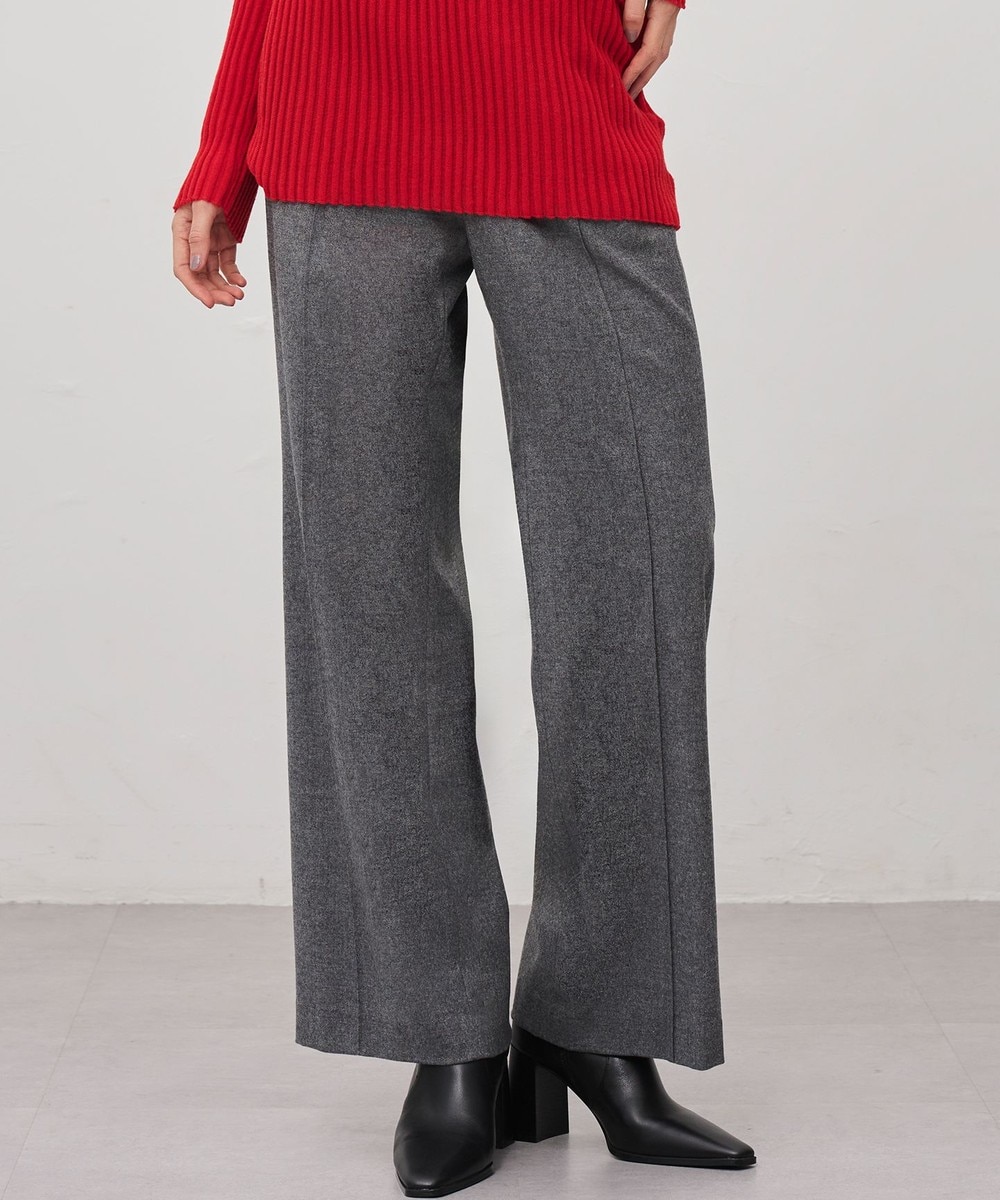 【オンワード】 uncrave>パンツ フランネル フレアパンツ チャコール 2 レディース 【オンワード】 uncrave>パンツ フランネル フレアパンツ チャコール 2 レディース