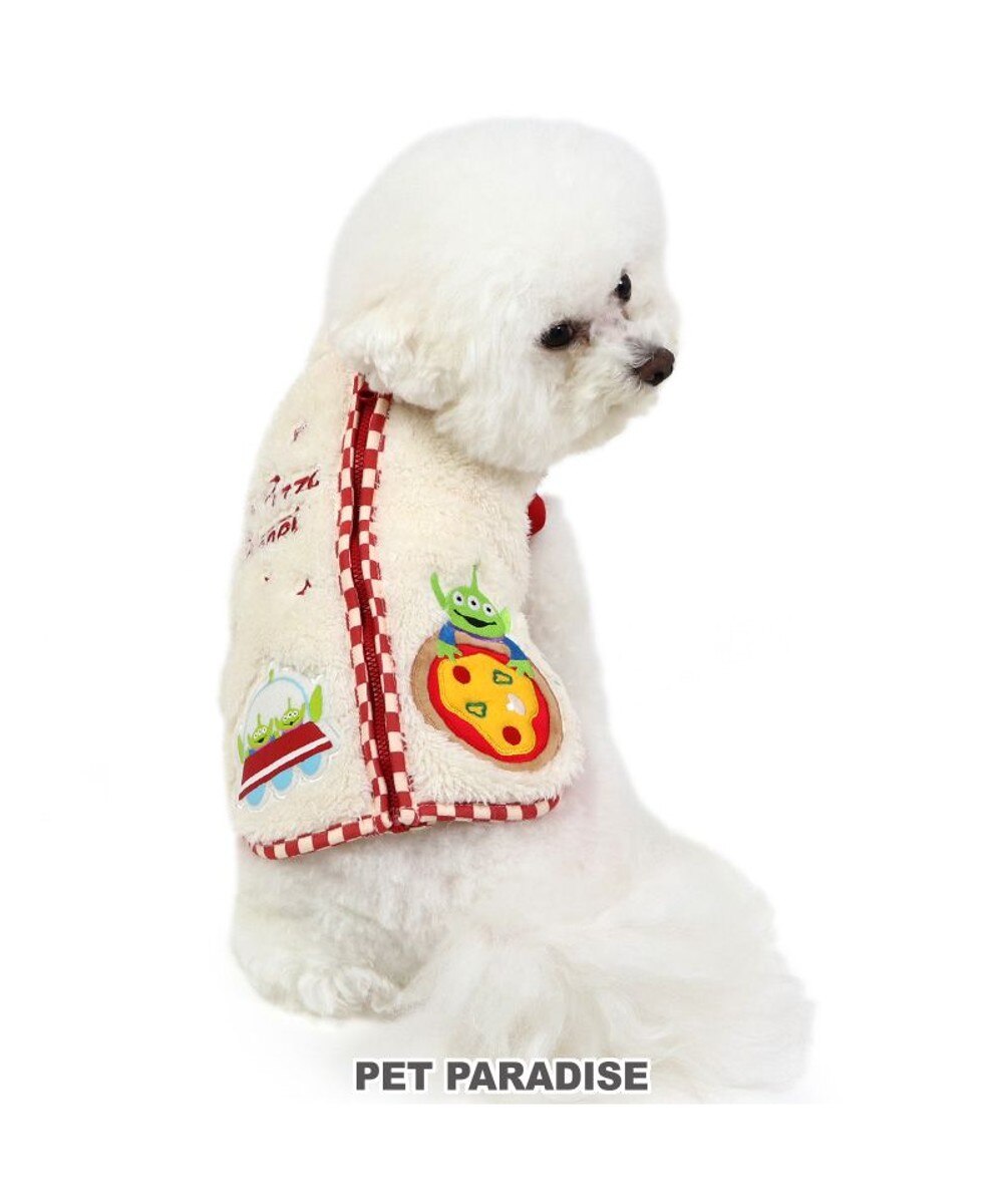 PET PARADISE>ペットグッズ ディスニー トイストーリー ベスト 《ピザプラネット》 小型犬 ベージュ Ｓ