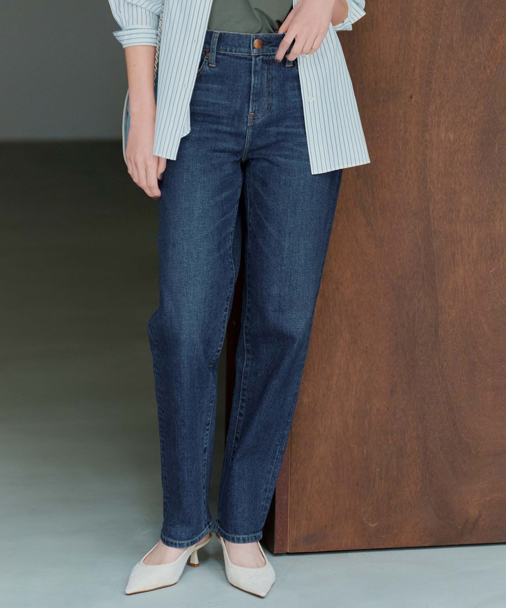 【オンワード】 23区>パンツ 【洗える】23区DENIM ボーイズテーパード パンツ ダルブルー 36 レディース 【オンワード】 23区>パンツ 【洗える】23区DENIM ボーイズテーパード パンツ ダルブルー 36 レディース