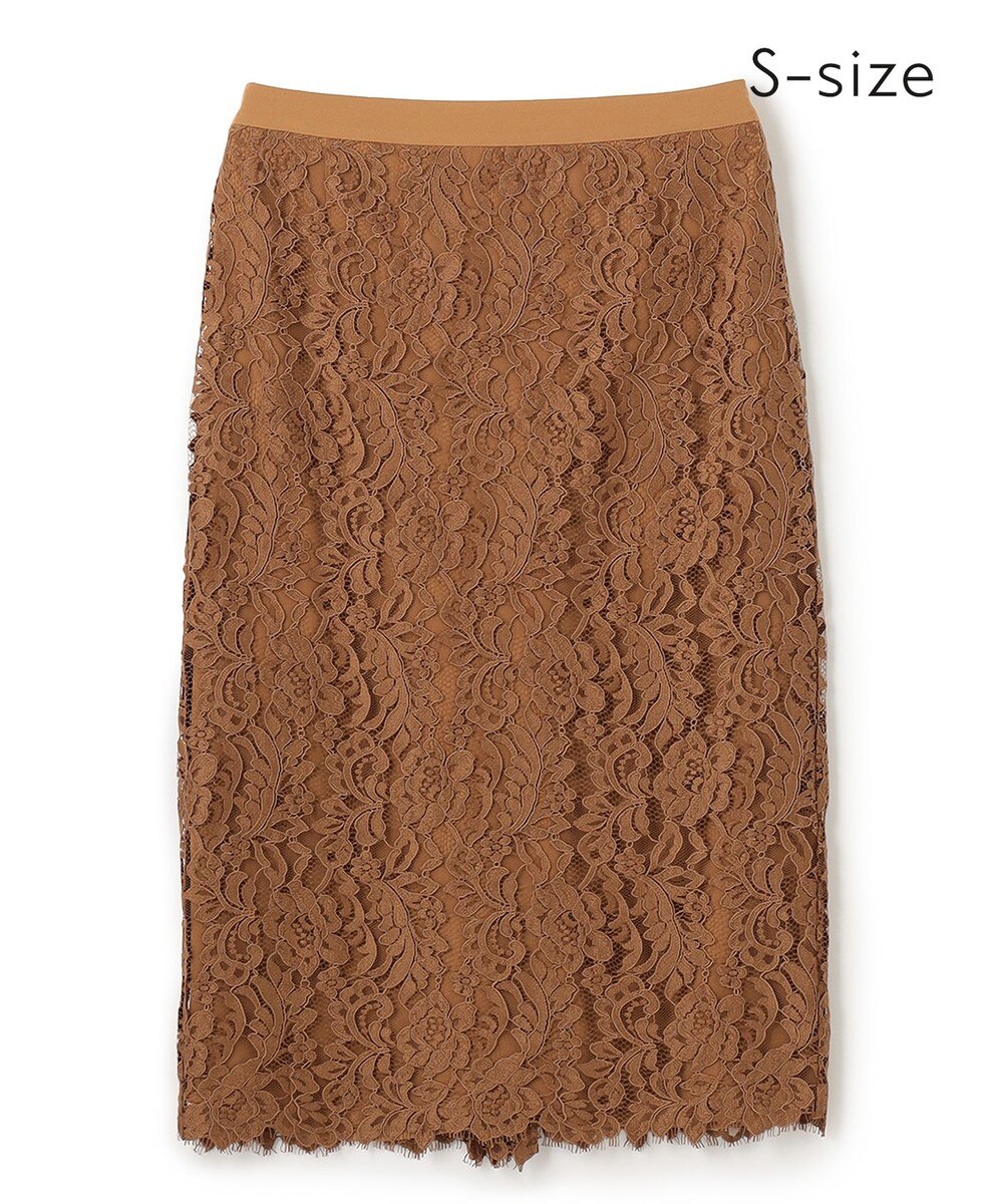 ＜オンワード＞BEIGE>スカート 【S-size】CAMELLIA / Iラインスカート Camel 32 レディース 【送料無料】