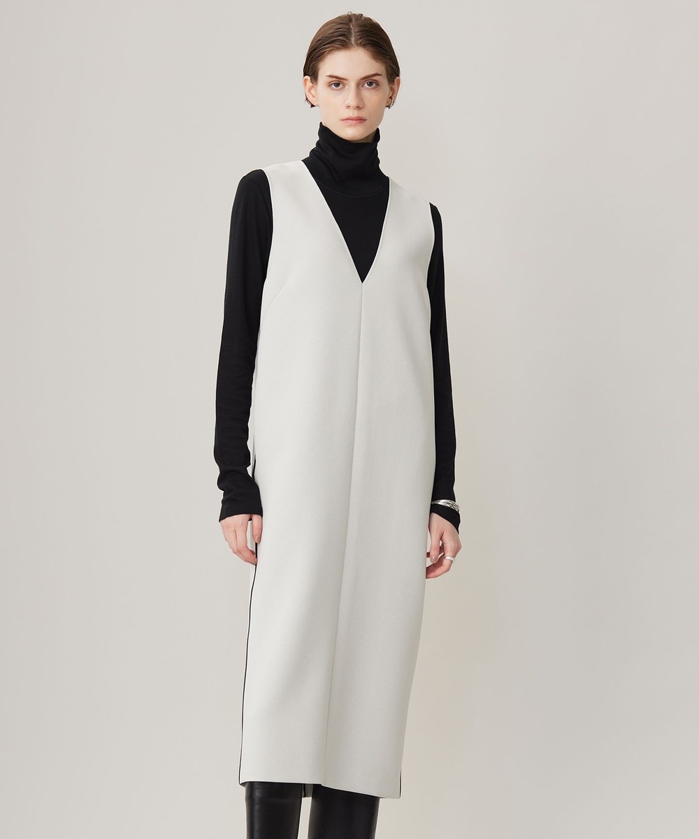 【オンワード】 ICB L(大きいサイズ)>ワンピース 【洗える】 ダブルフェイスクレープ ジャンパースカート トープ 44 レディース 【オンワード】 ICB L(大きいサイズ)>ワンピース 【洗える】 ダブルフェイスクレープ ジャンパースカート トープ 44 レディース