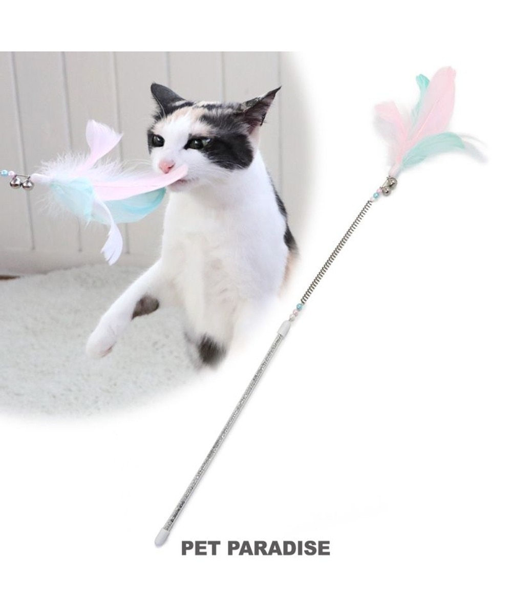 【オンワード】 PET PARADISE>ペットグッズ ペットパラダイス 猫じゃらし 《羽根》 羽根 -