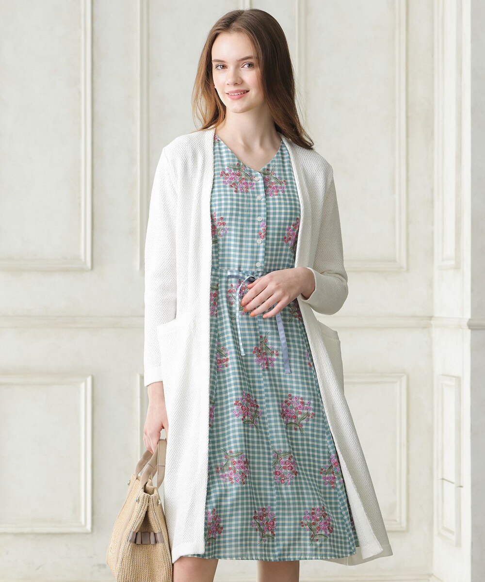 【オンワード】 TOCCA>トップス 【洗える!】MAGLIA ロングカーディガン ピンク F レディース 【送料無料】