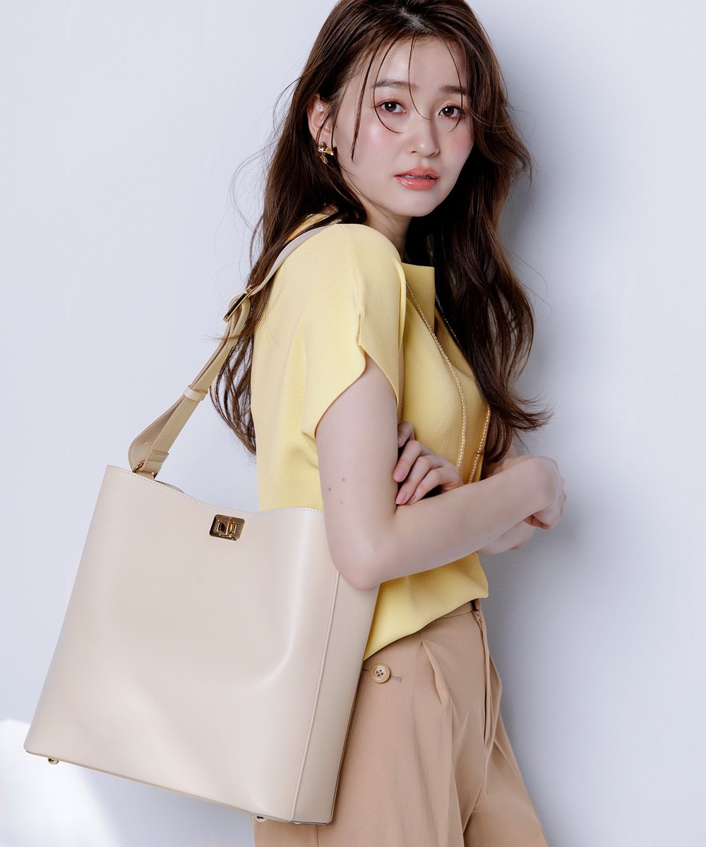 【オンワード】 ANY SIS>バッグ 【2WAY】マルチ ショルダーバッグ ライトベージュ 2 レディース 【オンワード】 ANY SIS>バッグ 【2WAY】マルチ ショルダーバッグ ライトベージュ 2 レディース