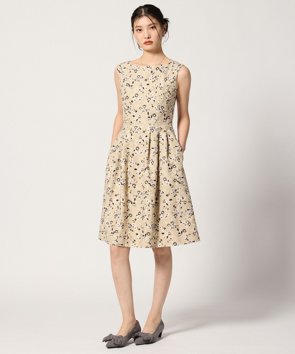 【オンワード】 TOCCA>ワンピース 【洗える・消臭】LADY'S EARDROP ドレス ブラウン 2 レディース 【オンワード】 TOCCA>ワンピース 【洗える・消臭】LADY'S EARDROP ドレス ブラウン 2 レディース