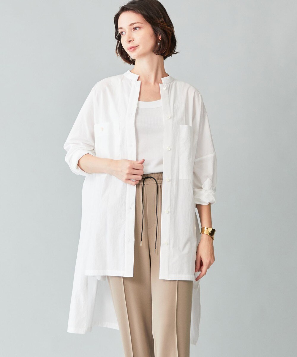 【オンワード】 BEIGE,>トップス PROTAGONISTA / オーバーシャツ White F レディース 【送料無料】