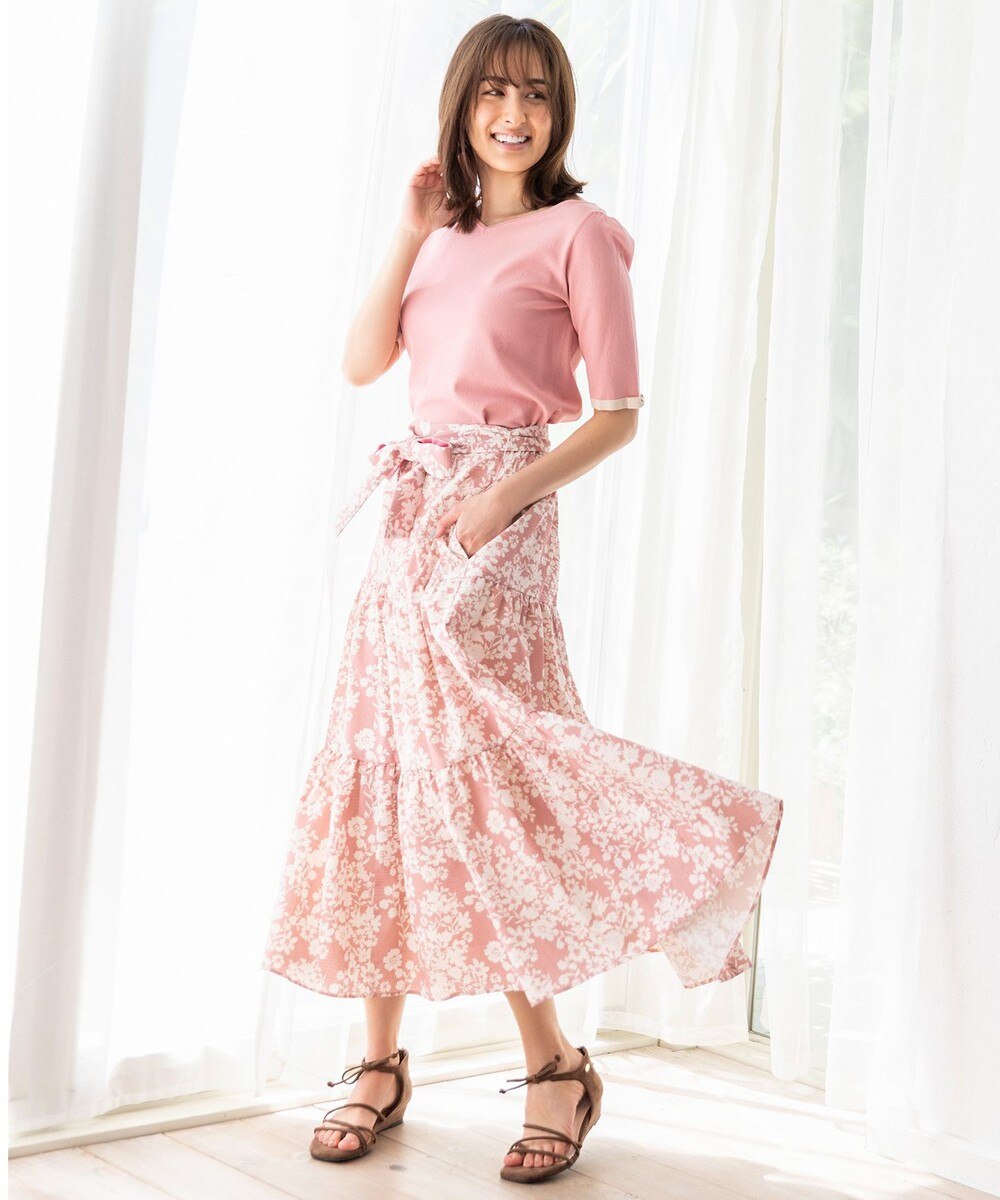 【オンワード】 TOCCA>スカート 【洗える!】STATICE SKIRT スカート ベージュ 0 レディース 【送料無料】