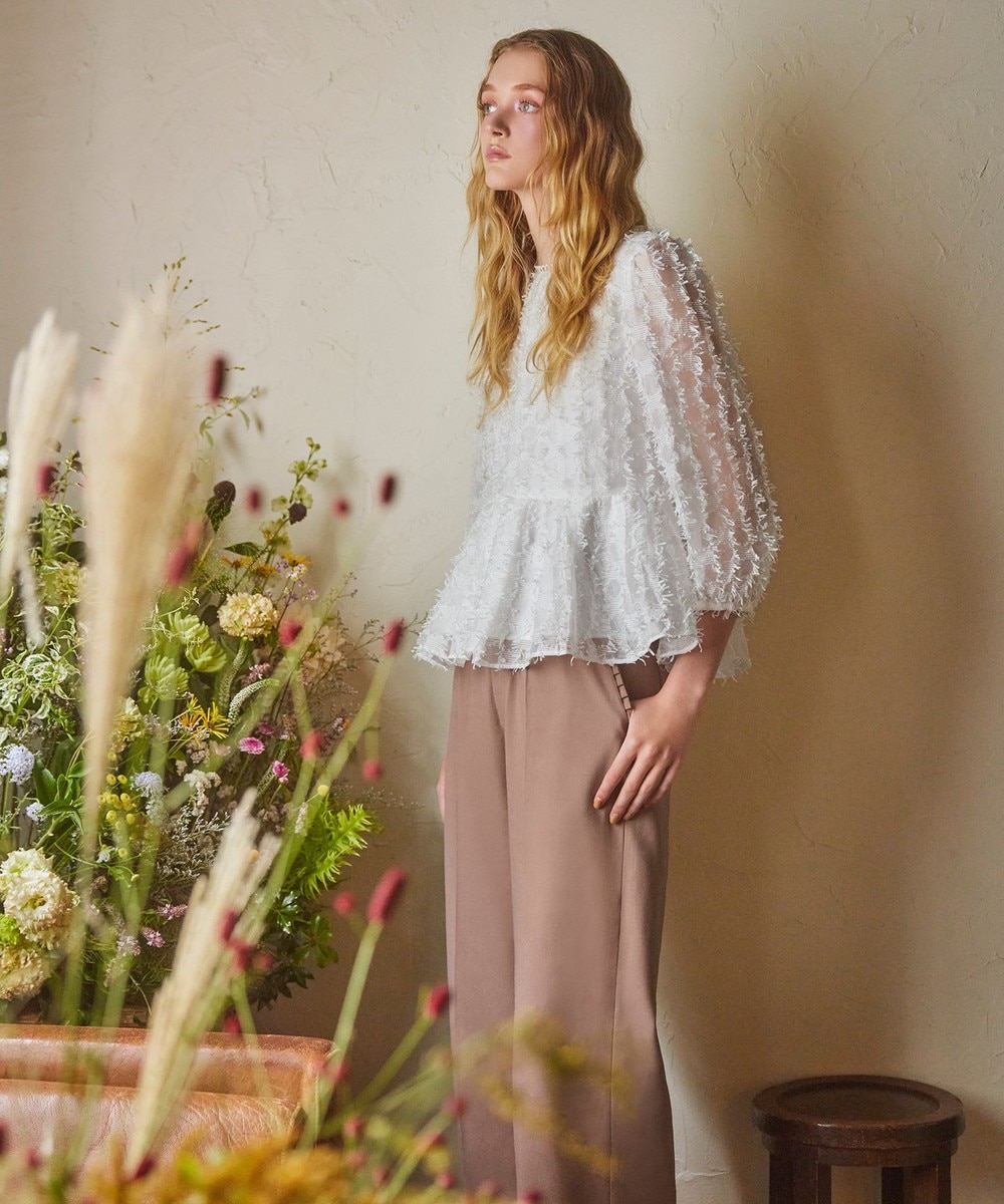 【オンワード】 TOCCA>パンツ 【消臭・洗える】AWESOME PANTS ワイドパンツ ローズ 0 レディース 【オンワード】 TOCCA>パンツ 【消臭・洗える】AWESOME PANTS ワイドパンツ ローズ 0 レディース