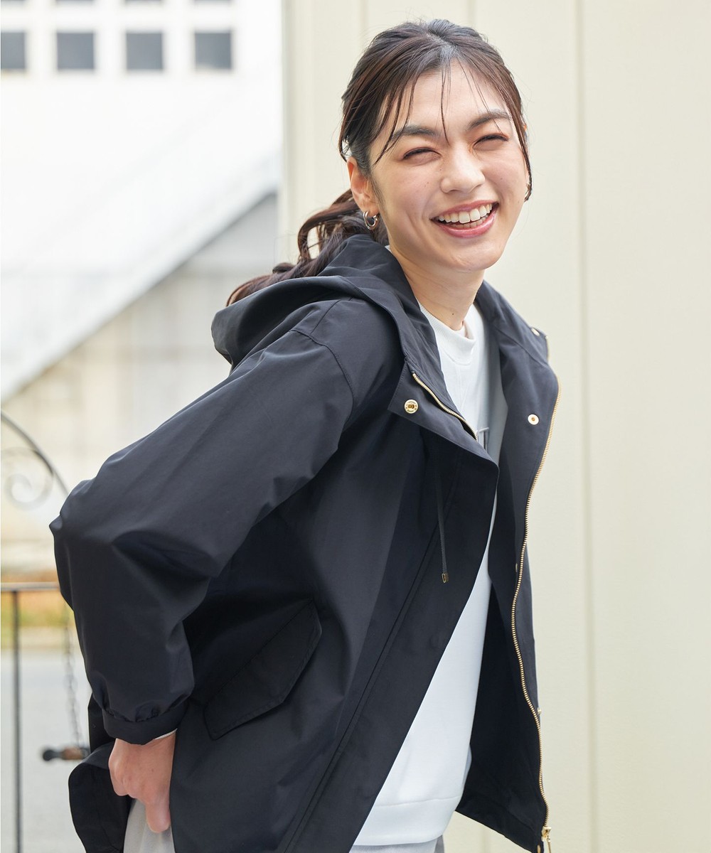 【オンワード】 ANY>ジャケット/アウター 【手洗い可/撥水/UVケア】マウンテンパーカー ブラック 3 レディース 【オンワード】 ANY>ジャケット/アウター 【手洗い可/撥水/UVケア】マウンテンパーカー ブラック 3 レディース