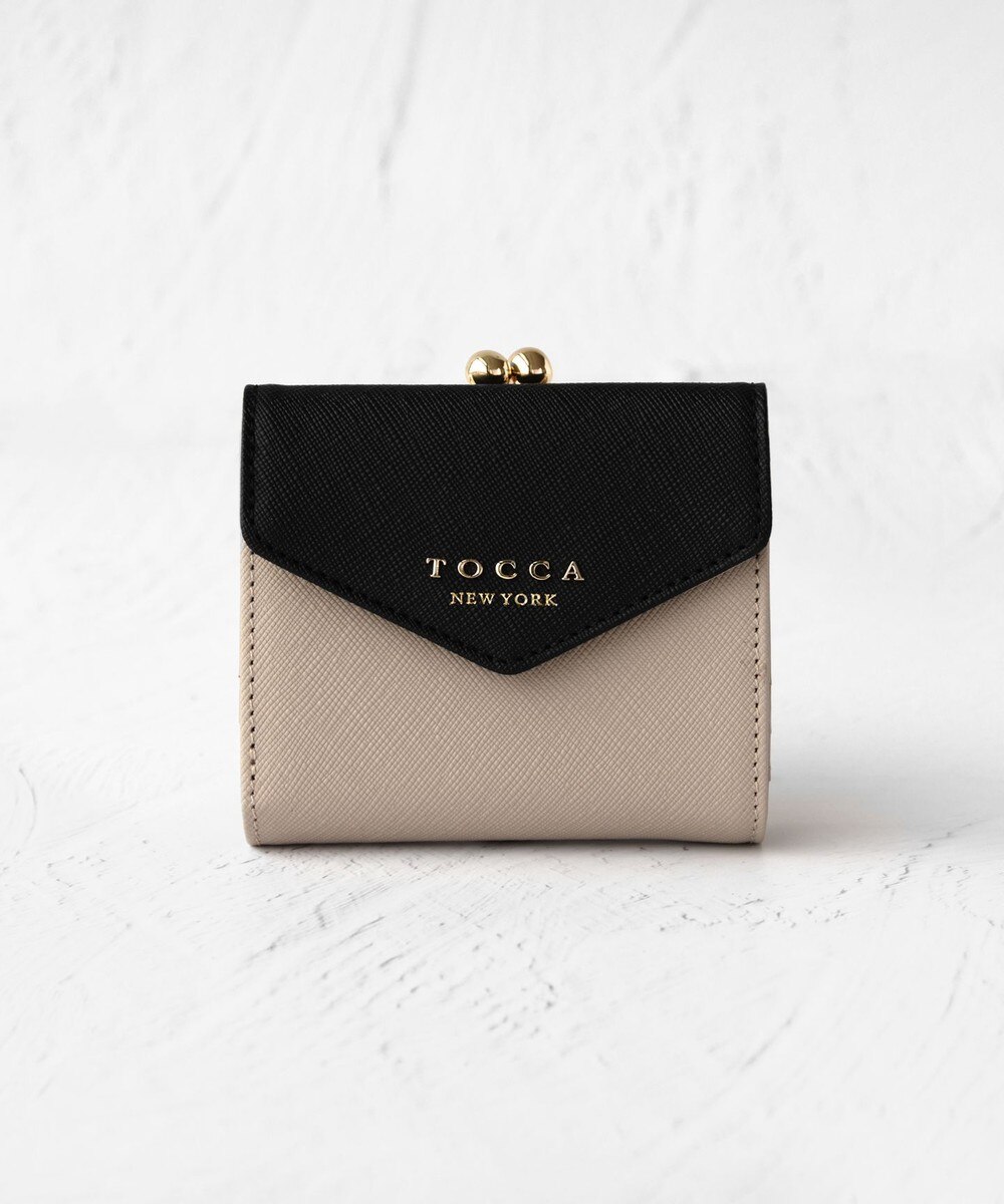 【オンワード】 TOCCA>財布/小物 LETTERA BIFOLD WALLET 財布 ブラック F レディース