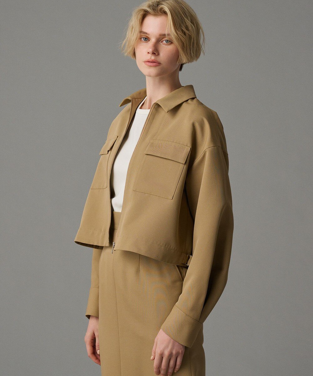 【オンワード】 uncrave>ジャケット/アウター 【吸水速乾・洗濯機洗い可】エコ ドライ チノ ブルゾン(uncrave STANDARD) キャメル 2 レディース 【オンワード】 uncrave>ジャケット/アウター 【吸水速乾・洗濯機洗い可】エコ ドライ チノ ブルゾン(uncrave STANDARD) キャメル 2 レディース