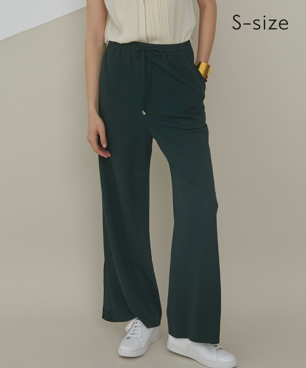 【オンワード】 BEIGE,>パンツ 【S-size】VARAGES / ワイドパンツ Forest Green 30 レディース 【送料無料】