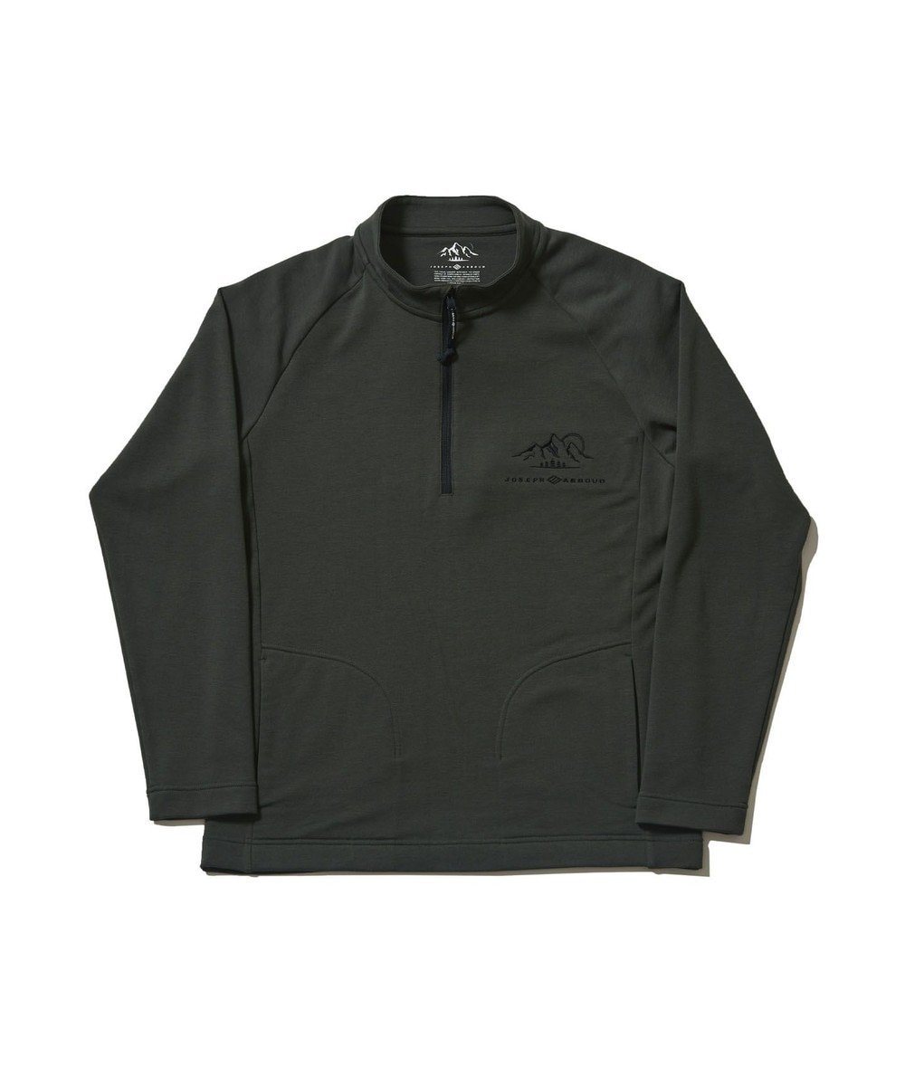 【オンワード】 JOSEPH ABBOUD>トップス 【JOSEPH ABBOUD MOUNTAIN/UNISEX】ウォームバックフリース カットソー カーキ M メンズ 【送料無料】
