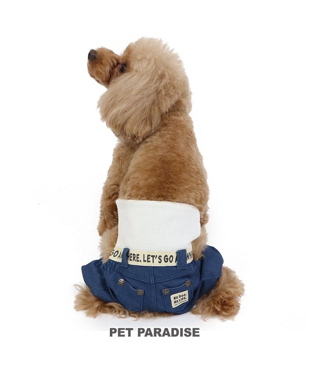 PET PARADISE>ペットグッズ デニム マナーパンツ 【小型犬】 デニム ＳＳ