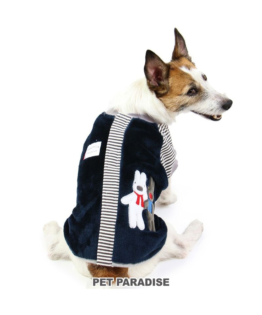 【オンワード】 PET PARADISE>ペットグッズ リサとガスパール 背開き ベスト 小型犬 紺（ネイビー・インディゴ） ４Ｓ