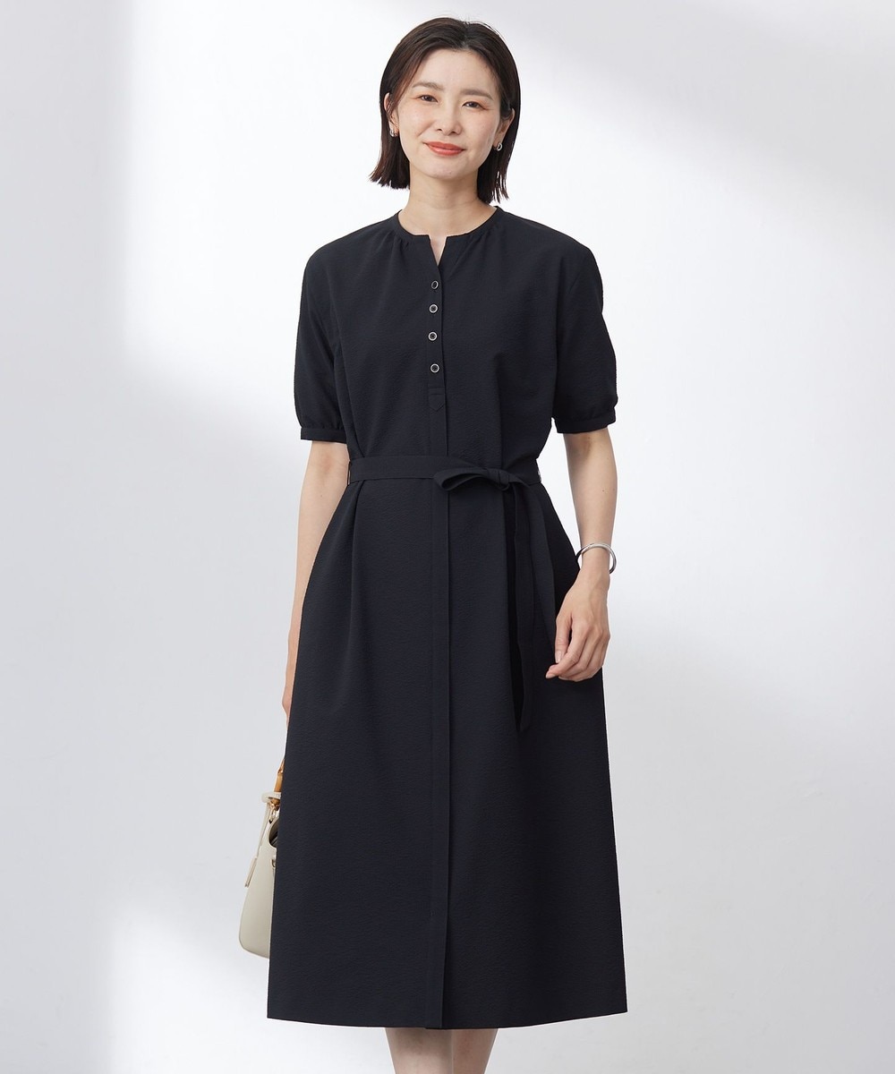 【オンワード】 J.PRESS LADIES L(大きいサイズ)>ワンピース 【洗える・吸水速乾】DRYライトサッカー ワンピース ネイビー T13 レディース 【オンワード】 J.PRESS LADIES L(大きいサイズ)>ワンピース 【洗える・吸水速乾】DRYライトサッカー ワンピース ネイビー T13 レディース