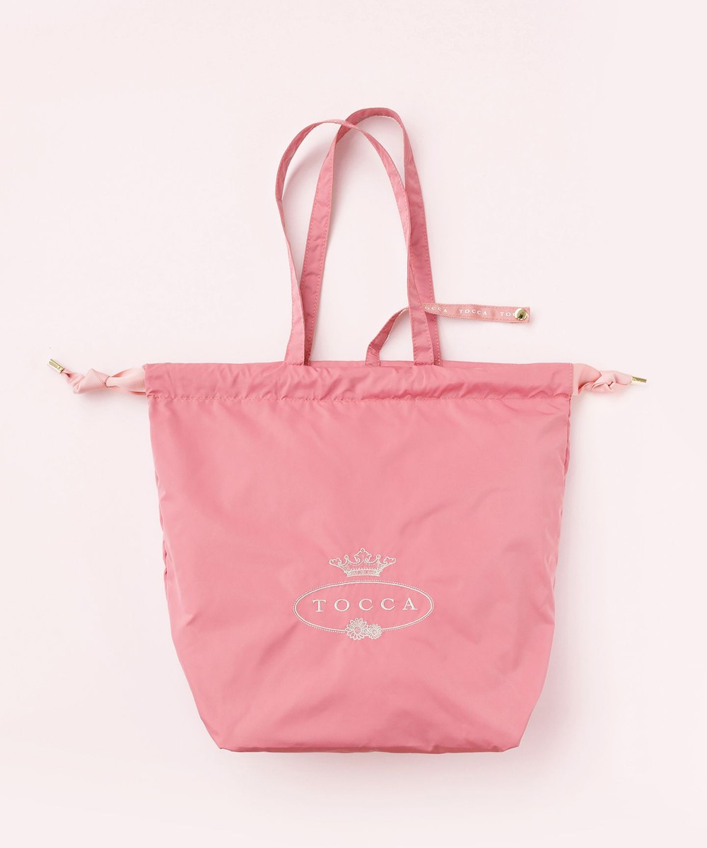 【オンワード】 TOCCA>バッグ 【A4サイズ対応・折りたたみ可】TRAVELING SUBBAG ロゴサブバッグ ピンク F レディース 【オンワード】 TOCCA>バッグ 【A4サイズ対応・折りたたみ可】TRAVELING SUBBAG ロゴサブバッグ ピンク F レディース