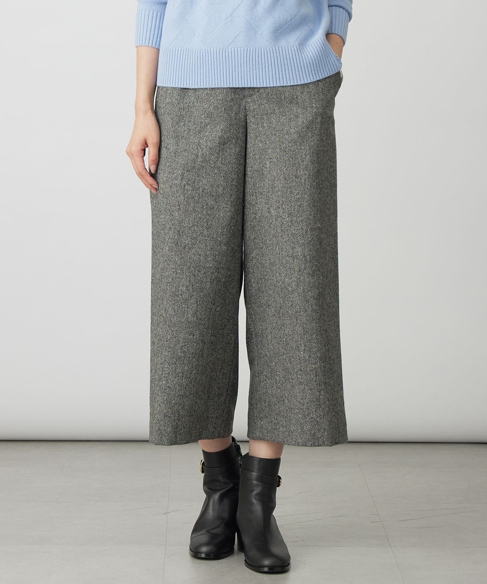 【オンワード】 J.PRESS LADIES L(大きいサイズ)>パンツ ラメツイード クロップド パンツ グレー T17 レディース 【オンワード】 J.PRESS LADIES L(大きいサイズ)>パンツ ラメツイード クロップド パンツ グレー T17 レディース