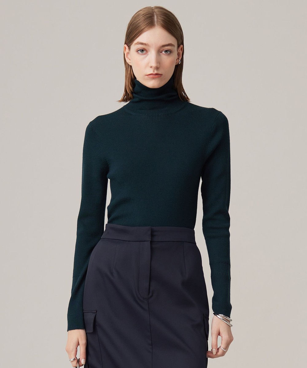 【オンワード】 ICB>トップス 【CLASSY.1月号掲載・新色追加・洗える】エクストラファインメリノ タートルネックプルオーバー ミッドグリーン XS レディース 【オンワード】 ICB>トップス 【CLASSY.1月号掲載・新色追加・洗える】エクストラファインメリノ タートルネックプルオーバー ミッドグリーン XS レディース