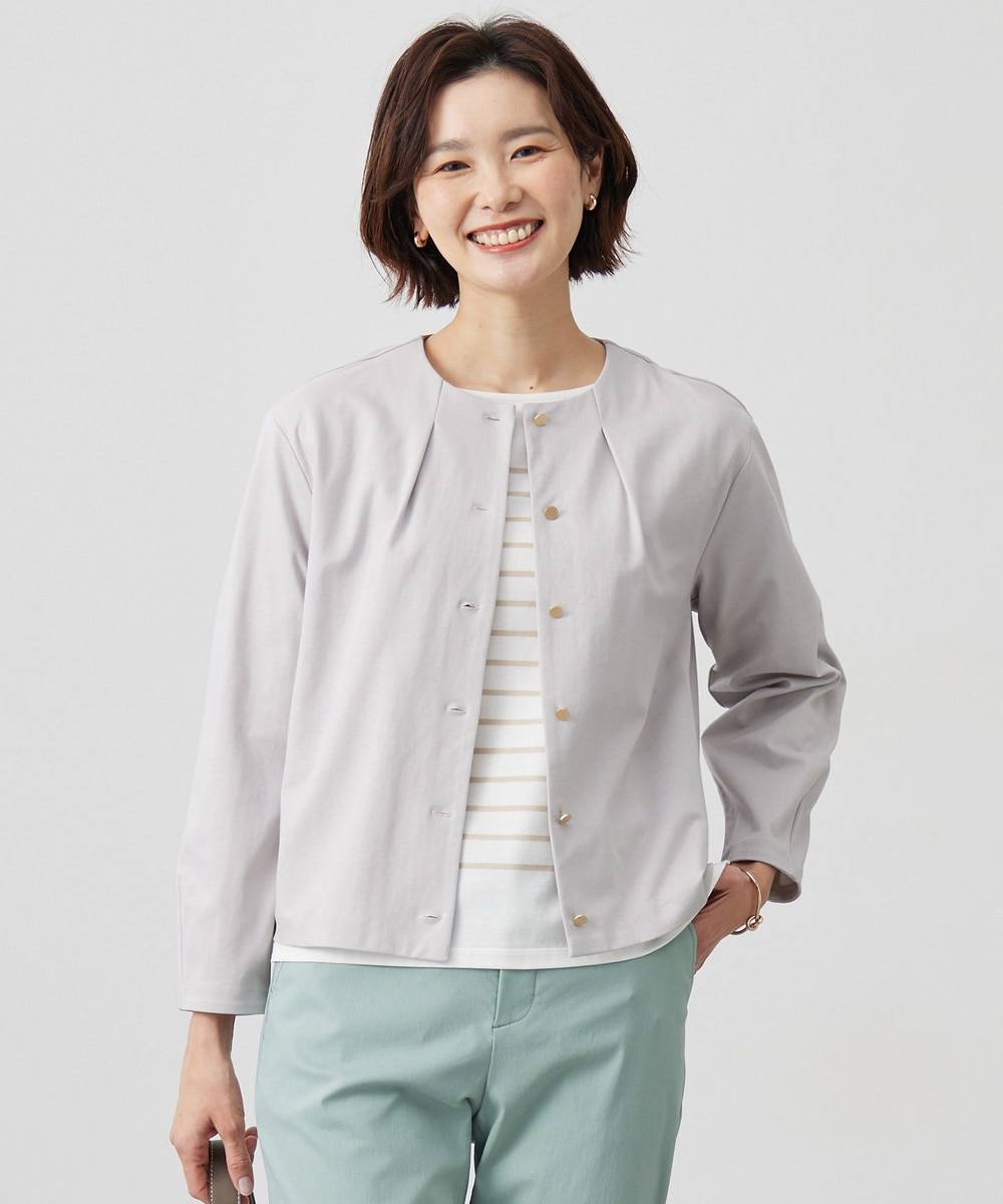 【オンワード】 J.PRESS LADIES>トップス ハイゲージポンチ カーディガン グレージュ L レディース 【オンワード】 J.PRESS LADIES>トップス ハイゲージポンチ カーディガン グレージュ L レディース