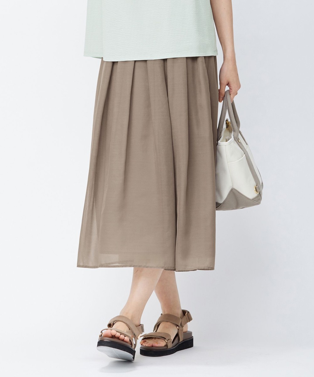 【オンワード】 J.PRESS LADIES>スカート 【洗える】ブライトスパンボイルAタック スカート ブラウン 11 レディース 【オンワード】 J.PRESS LADIES>スカート 【洗える】ブライトスパンボイルAタック スカート ブラウン 11 レディース