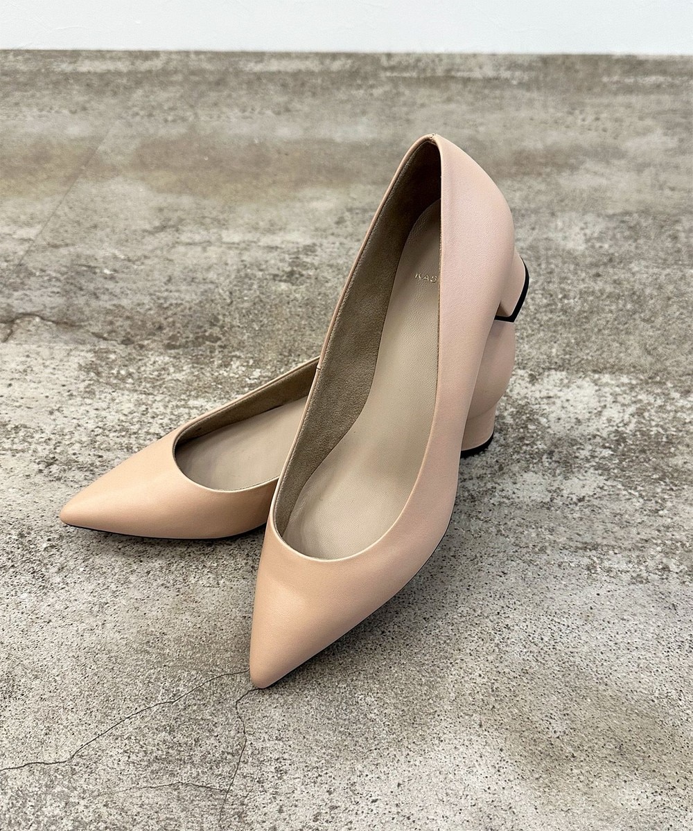 ＜オンワード＞KASHIYAMA Women's shoes>シューズ 【受注生産】プロテクトノンレザーパンプス(3.5cm) ベージュ 21.5cm レディース