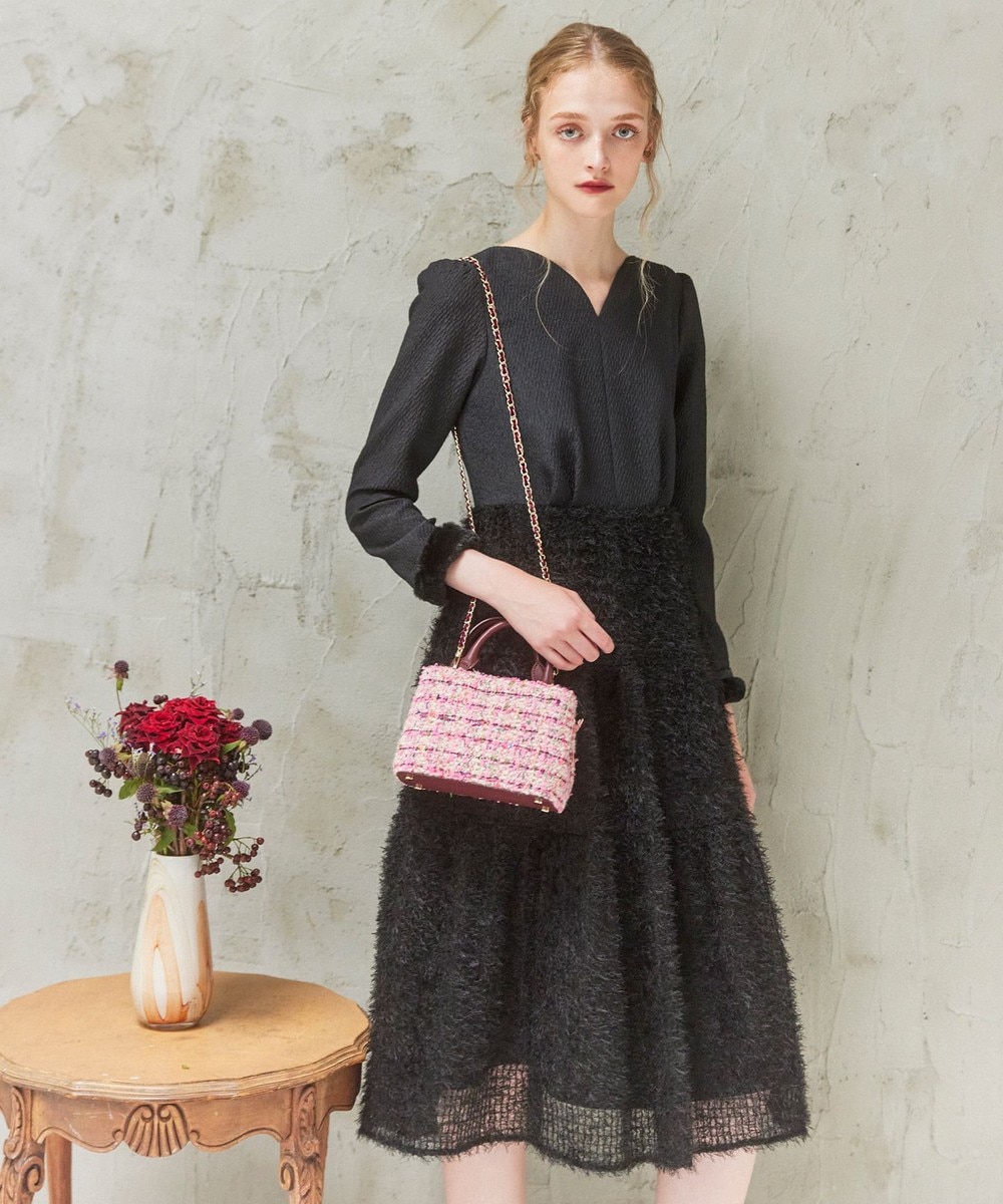 【オンワード】 TOCCA>ワンピース 【ヨンア×大人百花コラボ・00サイズあり・洗える】SUGARPLUM ドレス ブラック 00 レディース 【オンワード】 TOCCA>ワンピース 【ヨンア×大人百花コラボ・00サイズあり・洗える】SUGARPLUM ドレス ブラック 00 レディース