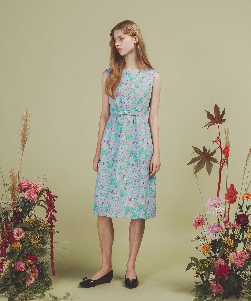 【オンワード】 TOCCA>ワンピース 【洗える・消臭】SCARLET MALLOW ドレス グレー 2 レディース 【オンワード】 TOCCA>ワンピース 【洗える・消臭】SCARLET MALLOW ドレス グレー 2 レディース