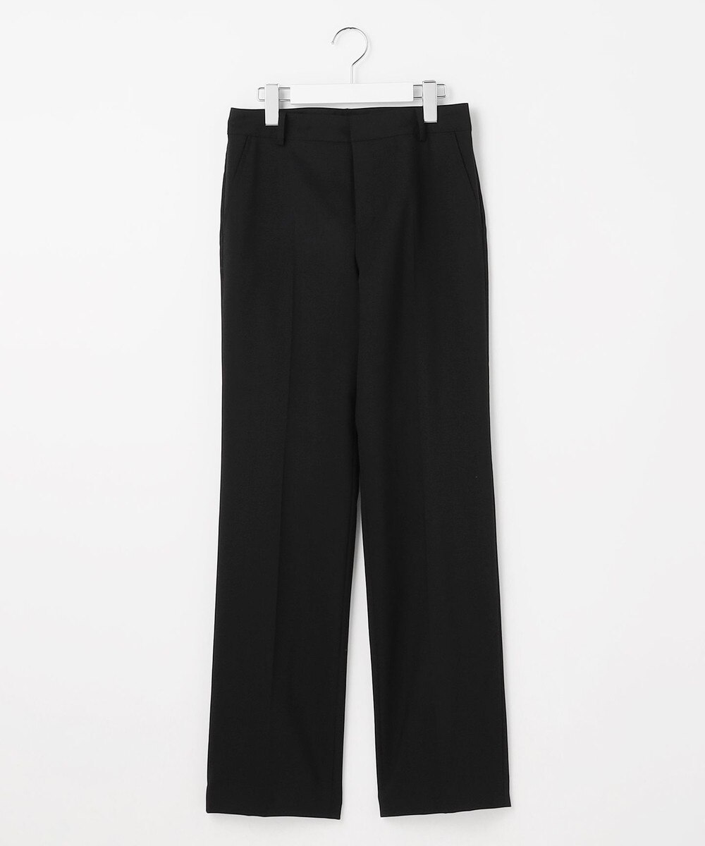 【オンワード】 J.PRESS LADIES>パンツ セラータカームスキン ストレート パンツ ブラック 13 レディース