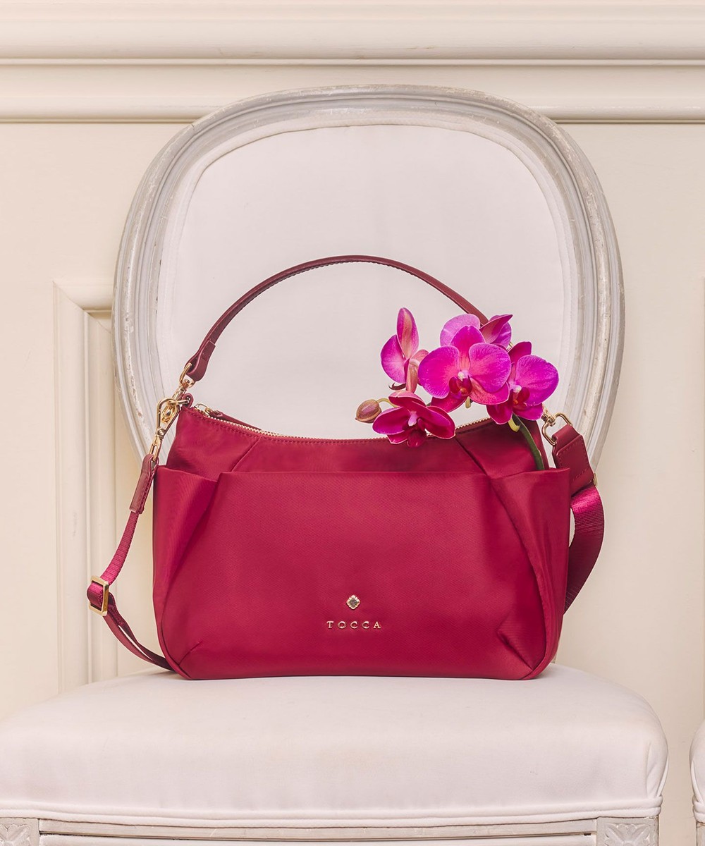 【オンワード】 TOCCA>バッグ 【大人百花掲載】PIECE OF CRESCENT NYLONBAG バッグ ボルドー F レディース 【オンワード】 TOCCA>バッグ 【大人百花掲載】PIECE OF CRESCENT NYLONBAG バッグ ボルドー F レディース