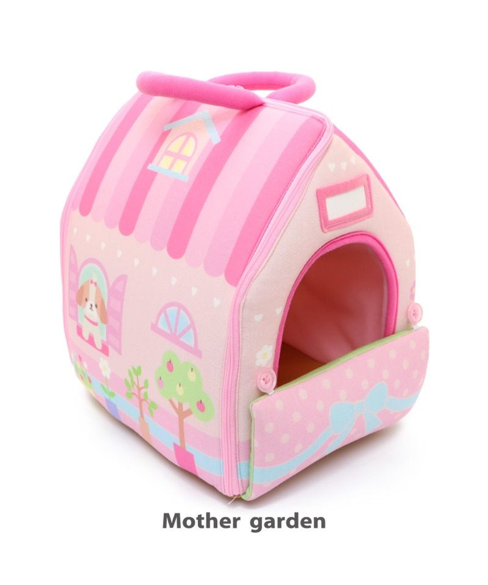 ＜オンワード＞Mother garden>おもちゃ マザーガーデン 一緒にお散歩シリーズ わんちゃん ハウス 《ピンク》 ピンク - キッズ