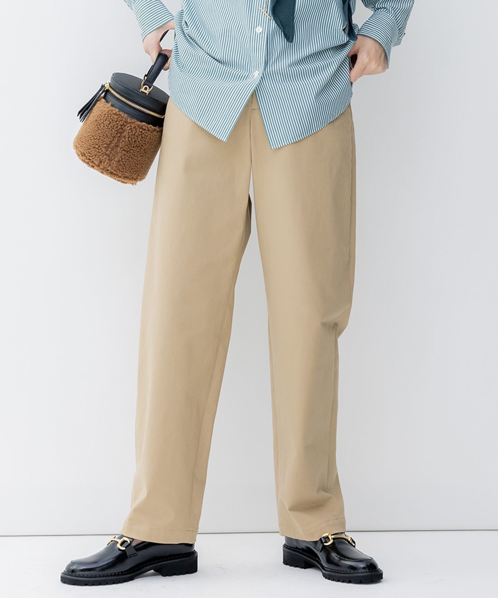【オンワード】 23区>パンツ 【洗える】ピーチストレッチ チノ パンツ ベージュ 36 レディース 【オンワード】 23区>パンツ 【洗える】ピーチストレッチ チノ パンツ ベージュ 36 レディース
