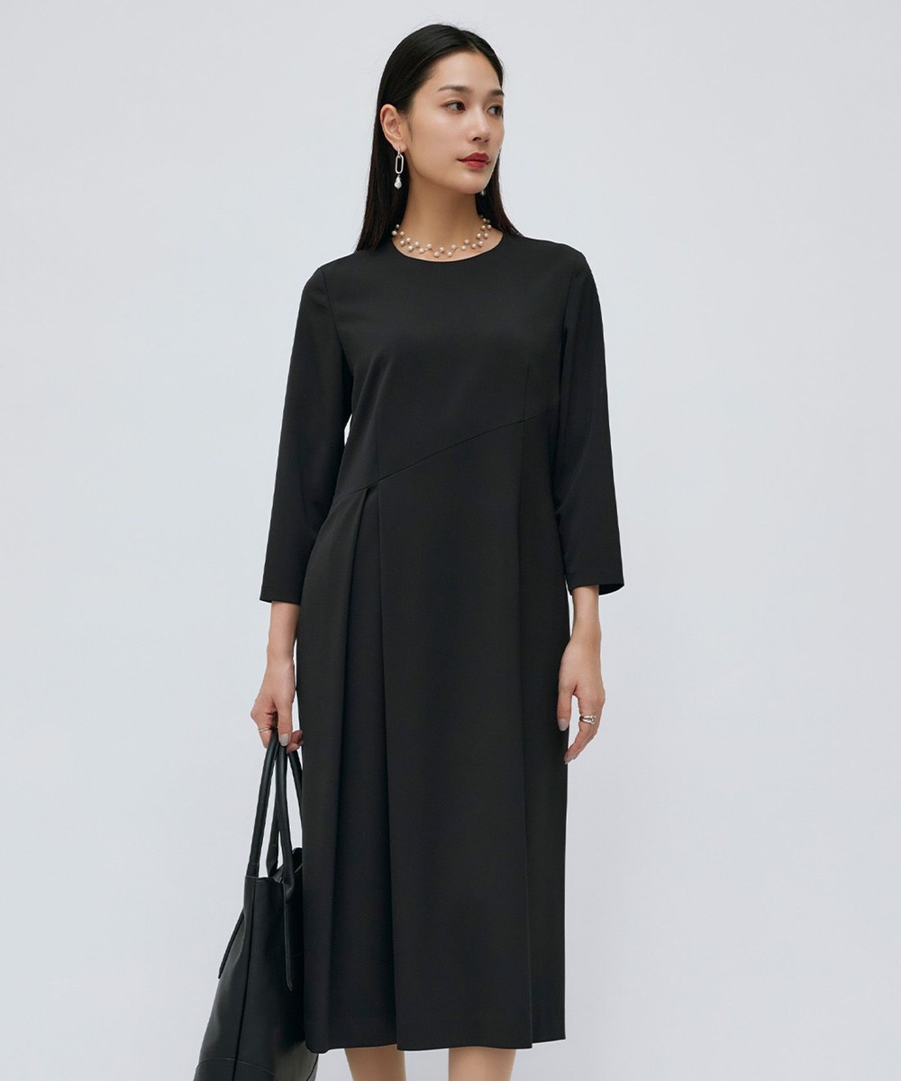 【オンワード】 ICB>ワンピース 【UVカット・防シワ・速乾・洗える】Fied ワンピース ブラック 2 レディース 【オンワード】 ICB>ワンピース 【UVカット・防シワ・速乾・洗える】Fied ワンピース ブラック 2 レディース