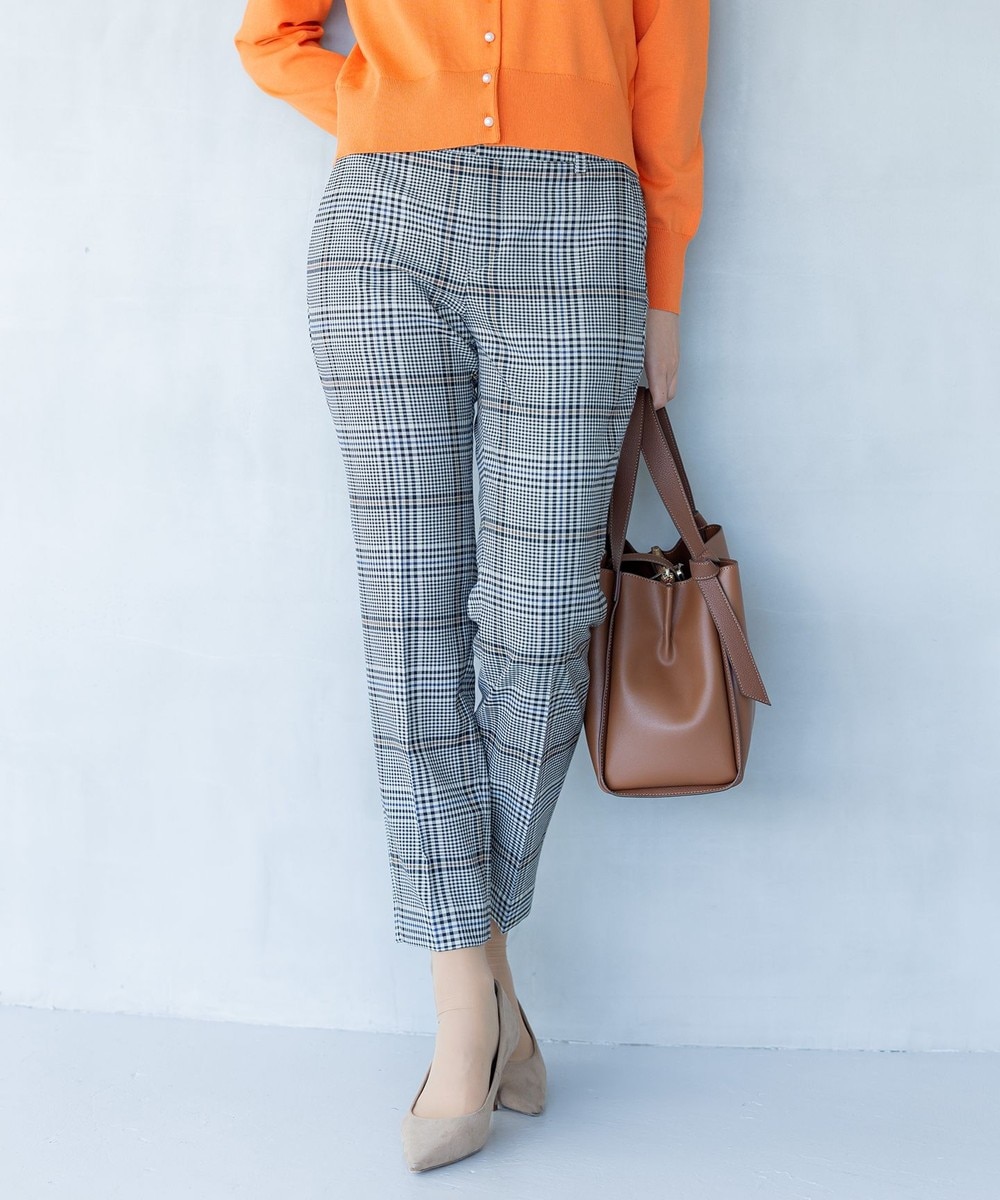 【オンワード】 組曲>パンツ 【WEB限定】T/Rツイルストレッチ テーパードパンツ ベージュ 2 レディース 【オンワード】 組曲>パンツ 【WEB限定】T/Rツイルストレッチ テーパードパンツ ベージュ 2 レディース