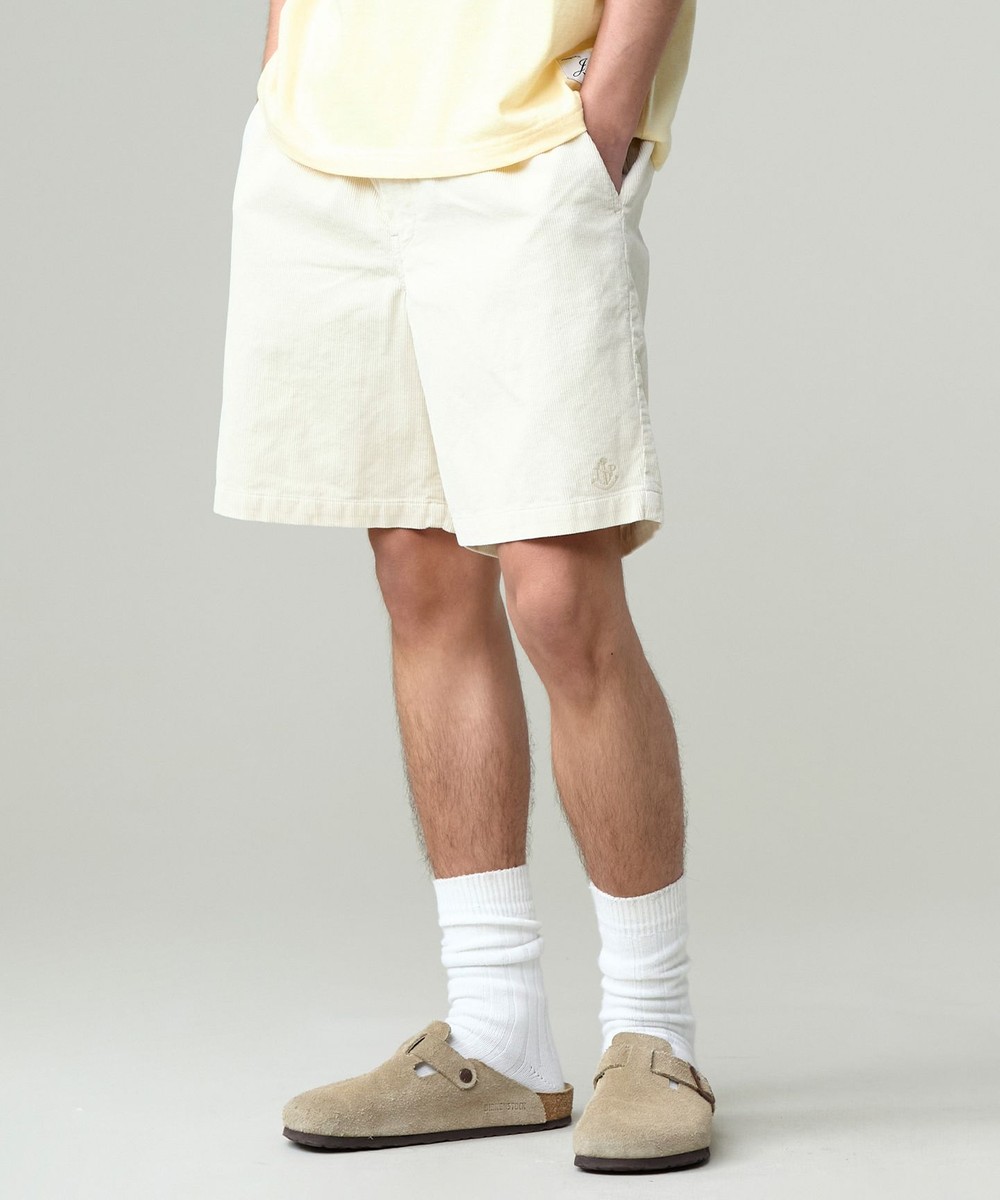 【オンワード】 J.PRESS MEN>パンツ 【NYUZELESS】コットンコーデュロイスウィム ショーツ アイボリー L メンズ 【オンワード】 J.PRESS MEN>パンツ 【NYUZELESS】コットンコーデュロイスウィム ショーツ アイボリー L メンズ
