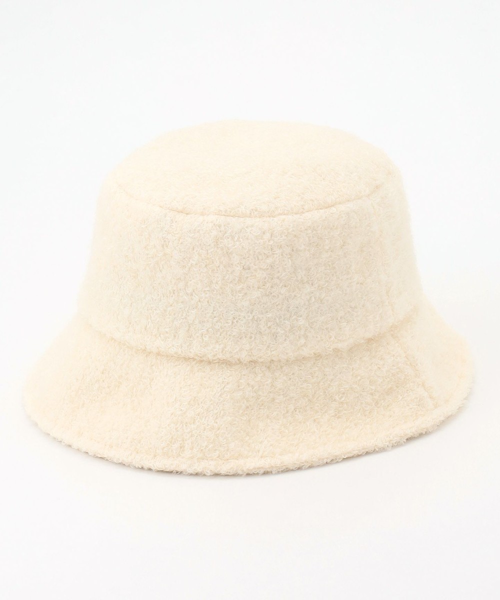 【オンワード】 ICB>帽子 シャギーバケットハット アイボリー F レディース 【オンワード】 ICB>帽子 シャギーバケットハット アイボリー F レディース