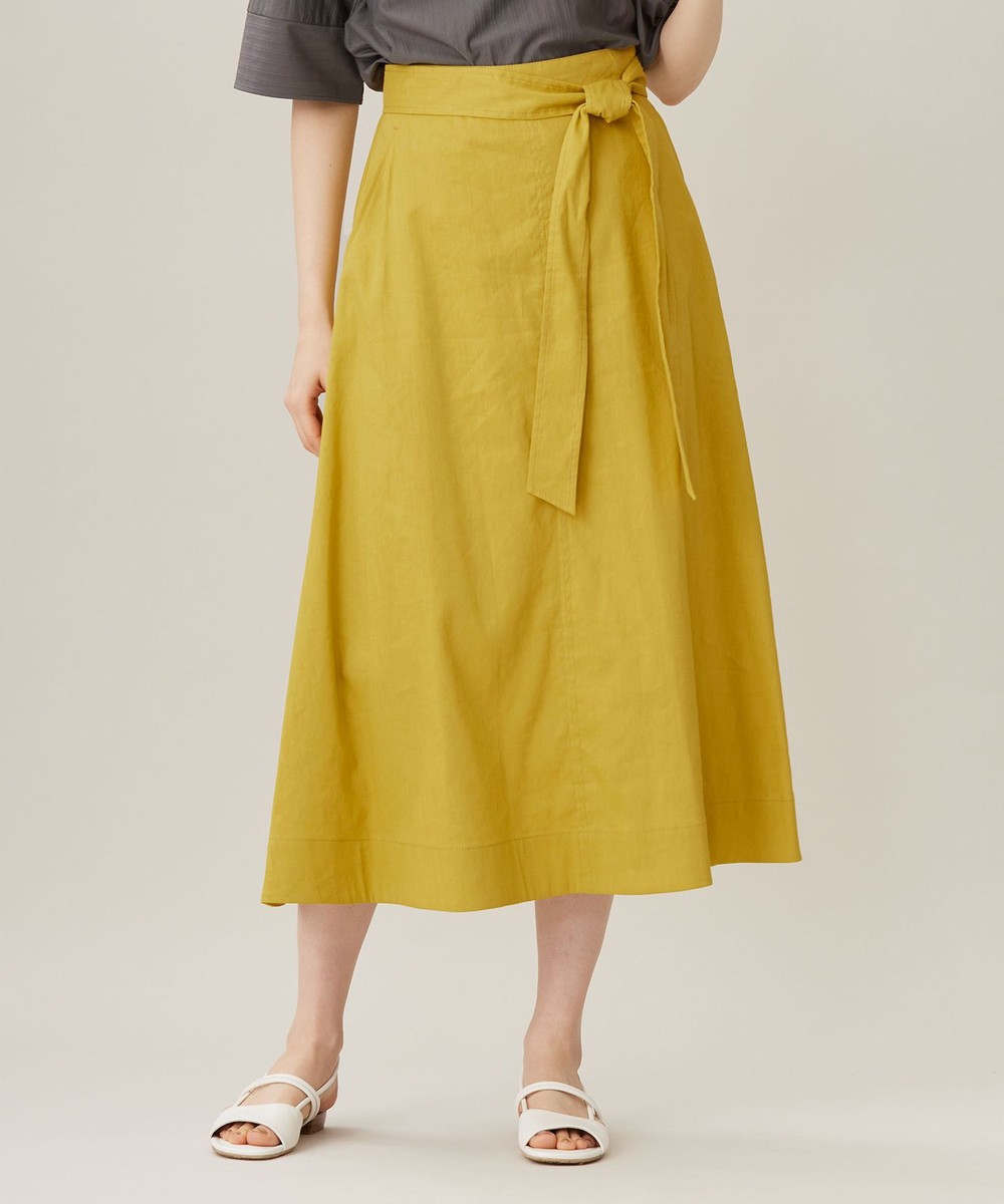 【オンワード】 自由区>スカート 【洗える】リネンビスコースストレッチフレア スカート ピスタチオ 40 レディース 【オンワード】 自由区>スカート 【洗える】リネンビスコースストレッチフレア スカート ピスタチオ 40 レディース