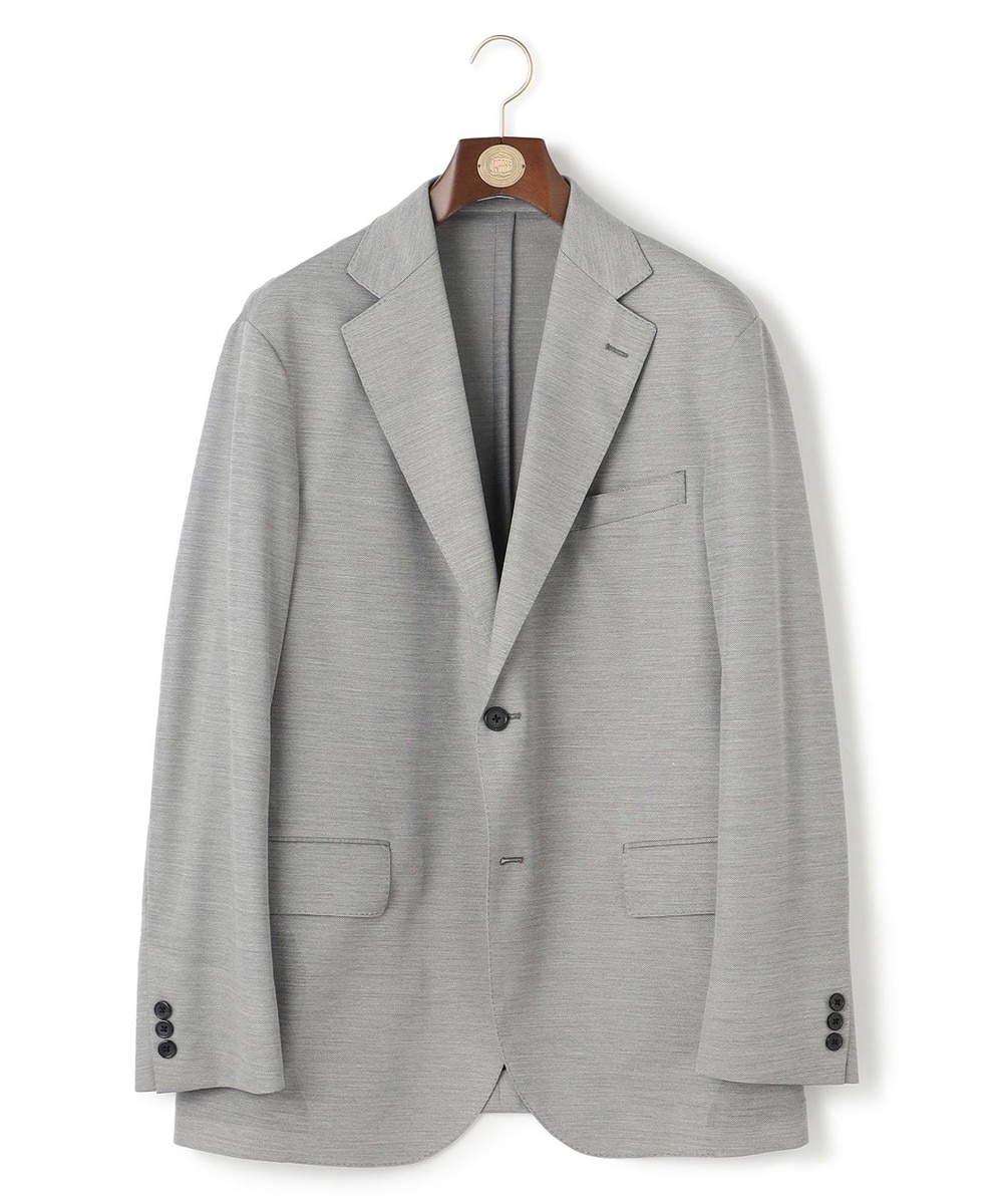 【オンワード】 J.PRESS MEN>ジャケット/アウター 【KING SIZE】【J.PRESS-POOL WOOL】【ストレッチ / 洗える / 吸水速乾/ 接触冷感】ジャージーセットアップ ジャケット ライトグレー 4L メンズ 【オンワード】 J.PRESS MEN>ジャケット/アウター 【KING SIZE】【J.PRESS-POOL WOOL】【ストレッチ / 洗える / 吸水速乾/ 接触冷感】ジャージーセットアップ ジャケット ライトグレー 4L メンズ