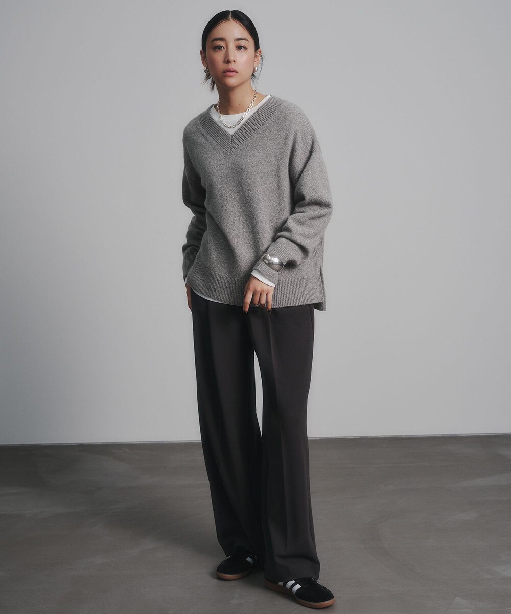 【11サイズ展開】 BEAUTY MOVE タックワイドパンツ