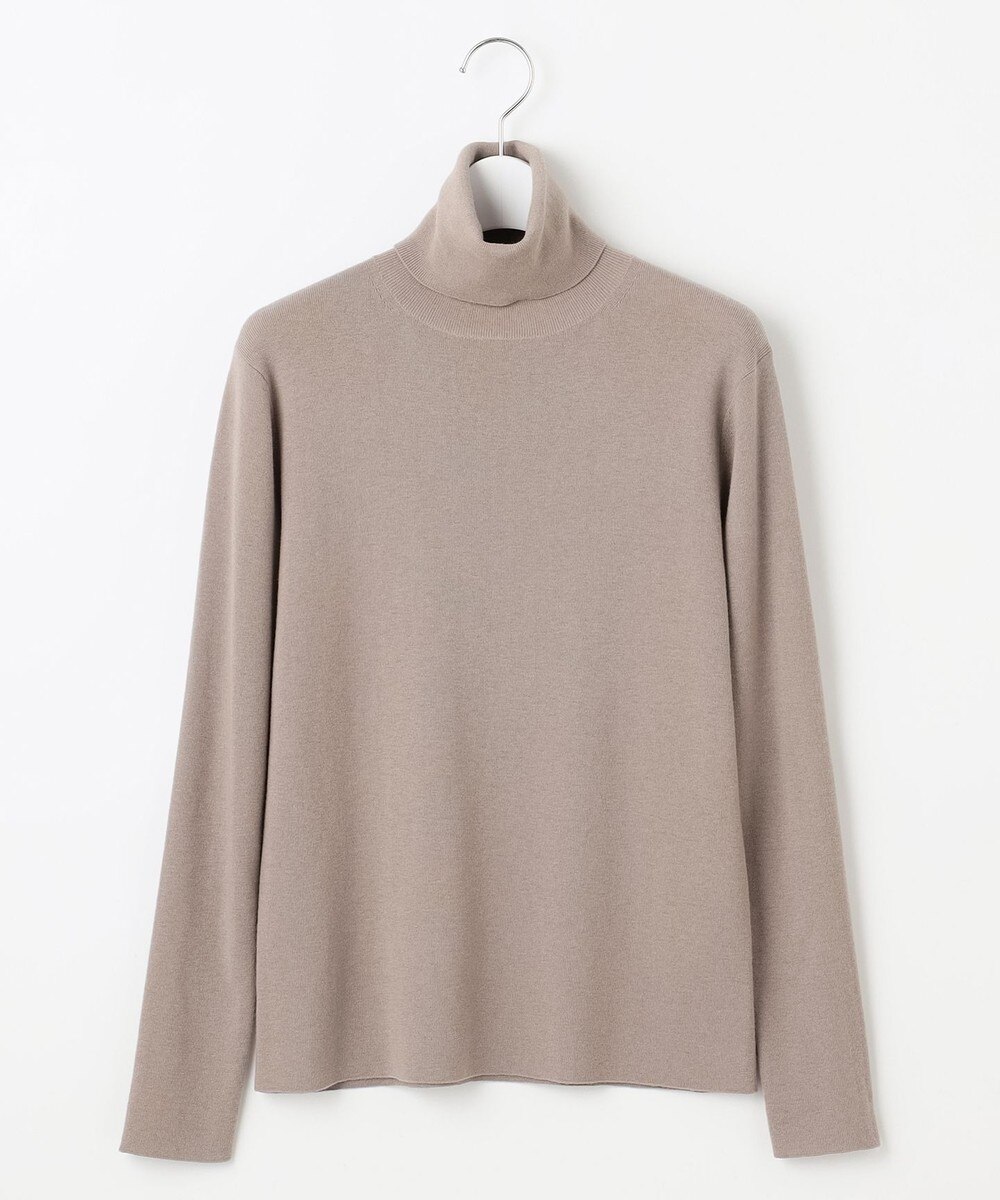 【オンワード】 自由区>トップス ウールシルクミックスインナー ニット モカ 38 レディース