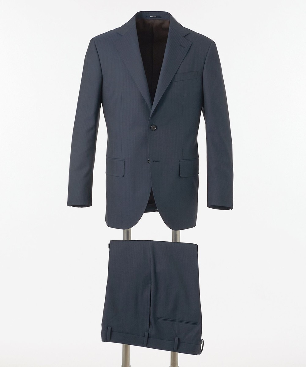 【オンワード】 J.PRESS MEN>スーツ/ネクタイ 【WEB・一部店舗限定】インディゴルックヘリンボーン スーツ ダルブルー AB6 メンズ 【オンワード】 J.PRESS MEN>スーツ/ネクタイ 【WEB・一部店舗限定】インディゴルックヘリンボーン スーツ ダルブルー AB6 メンズ
