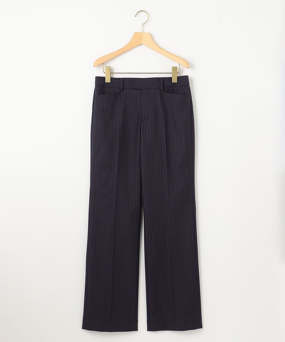 【オンワード】 組曲>パンツ 【セットアップ対応可】T/Wスーティング パンツ ネイビー 1 レディース