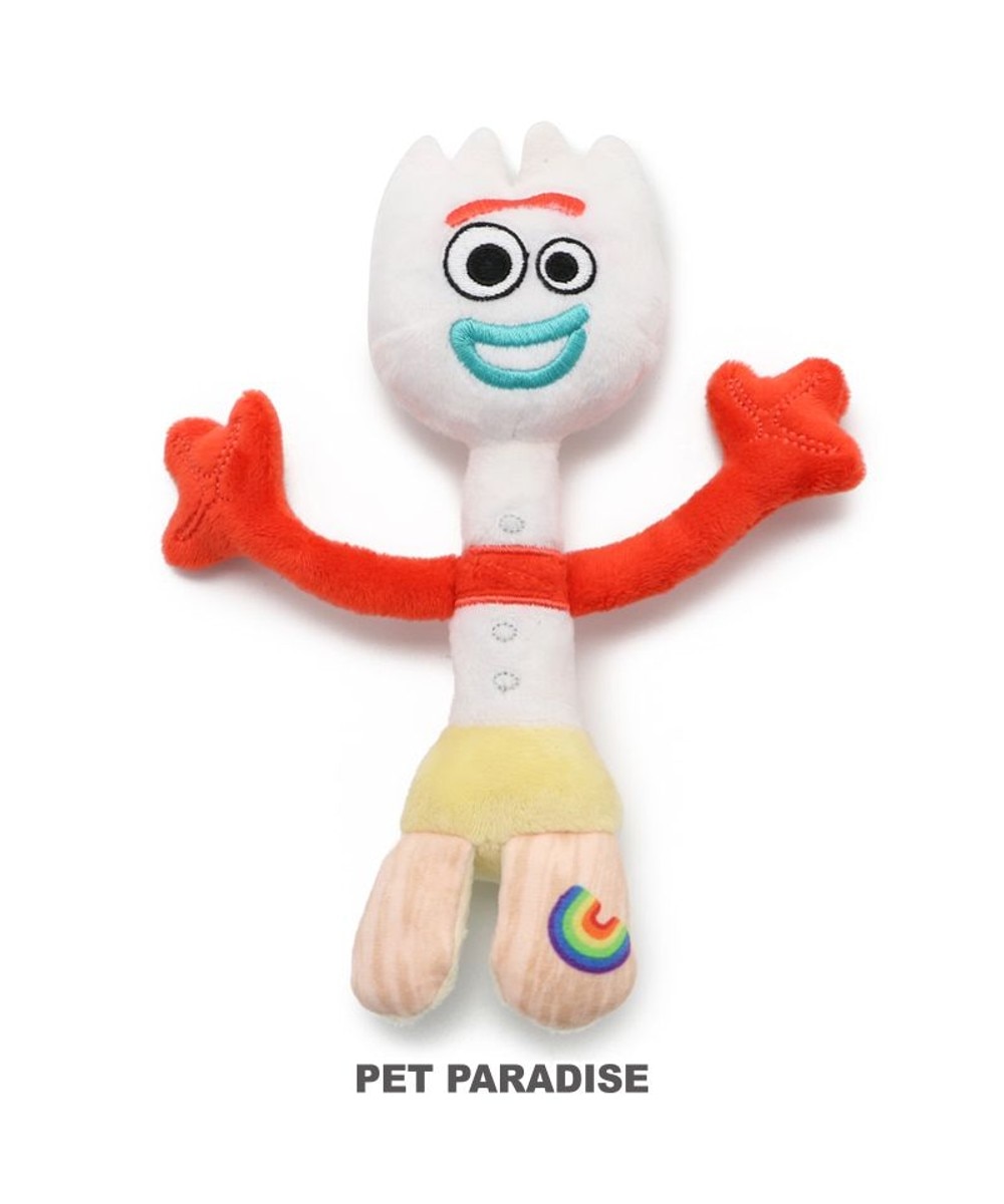 【オンワード】 PET PARADISE>ペットグッズ ディズニー トイ・ストーリー フォーキー おもちゃ ロープトイ 白~オフホワイト -