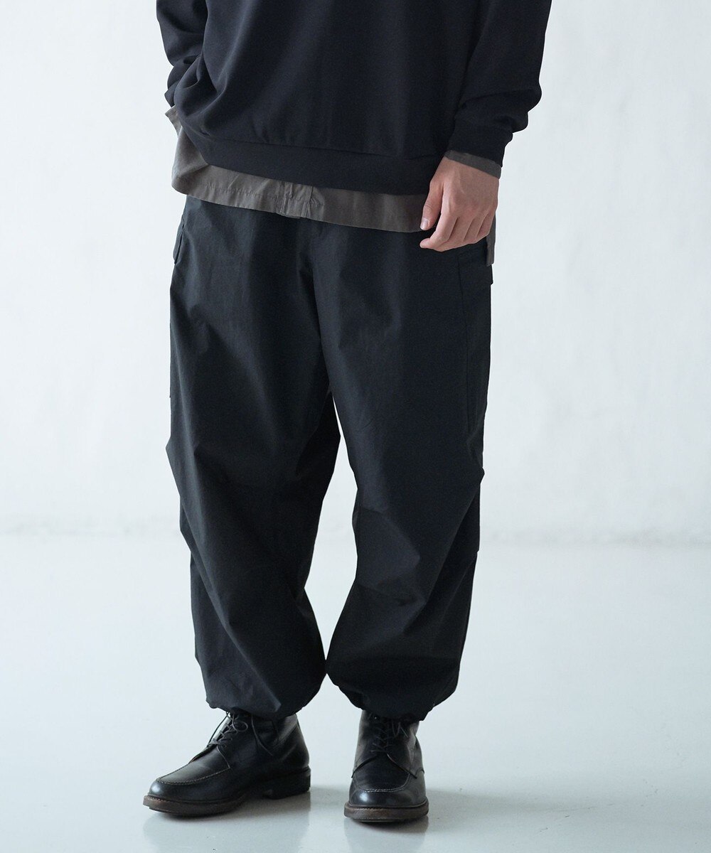 【オンワード】 23区>パンツ 【ユニセックス】タイプライター カーゴ パンツ(番号2T43) ブラック L メンズ 【送料無料】