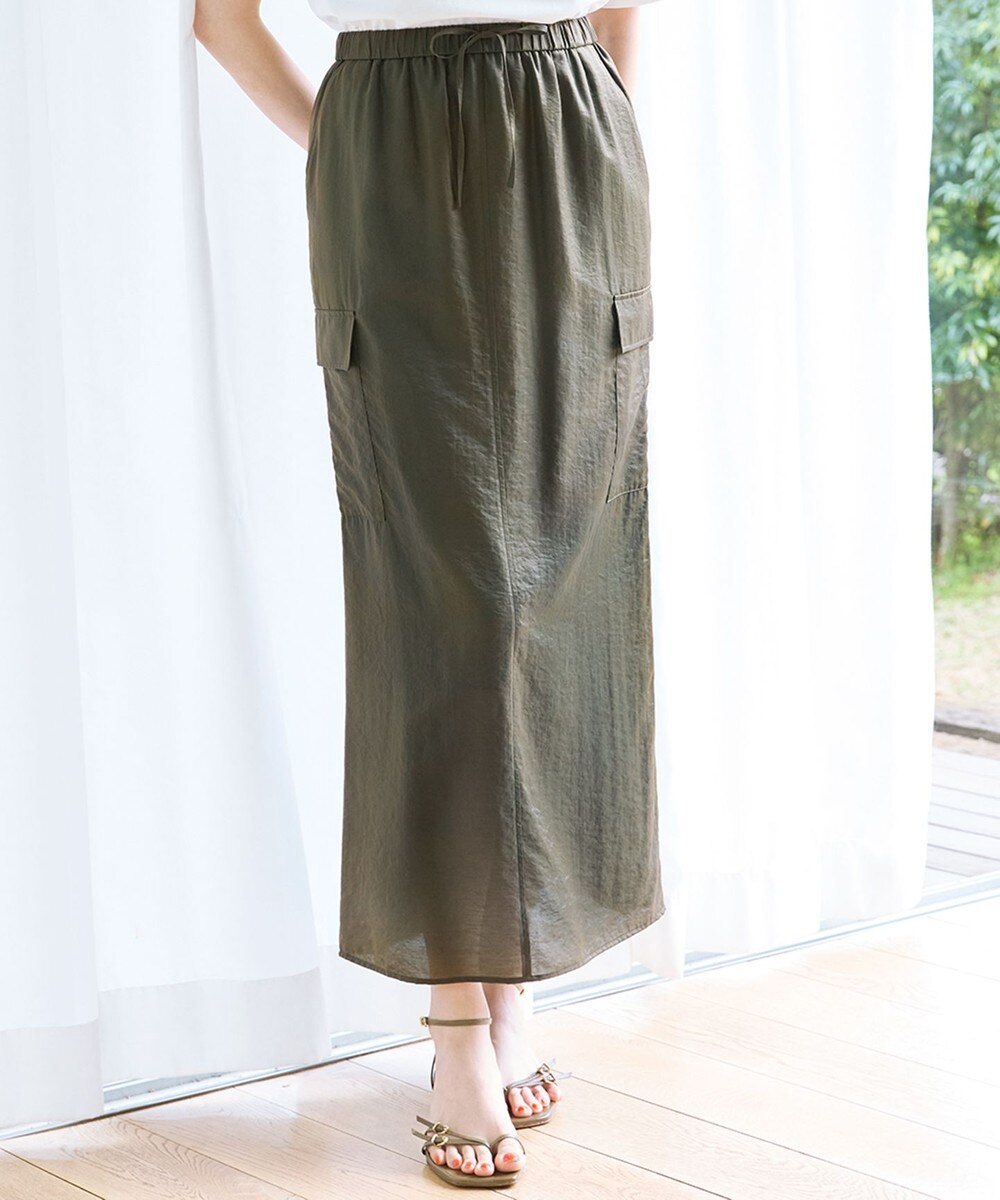 【オンワード】 23区>スカート 【SLOW/一部店舗限定】ブライトヴィンテージクロス Iライン スカート カーキ 38 レディース 【オンワード】 23区>スカート 【SLOW/一部店舗限定】ブライトヴィンテージクロス Iライン スカート カーキ 38 レディース