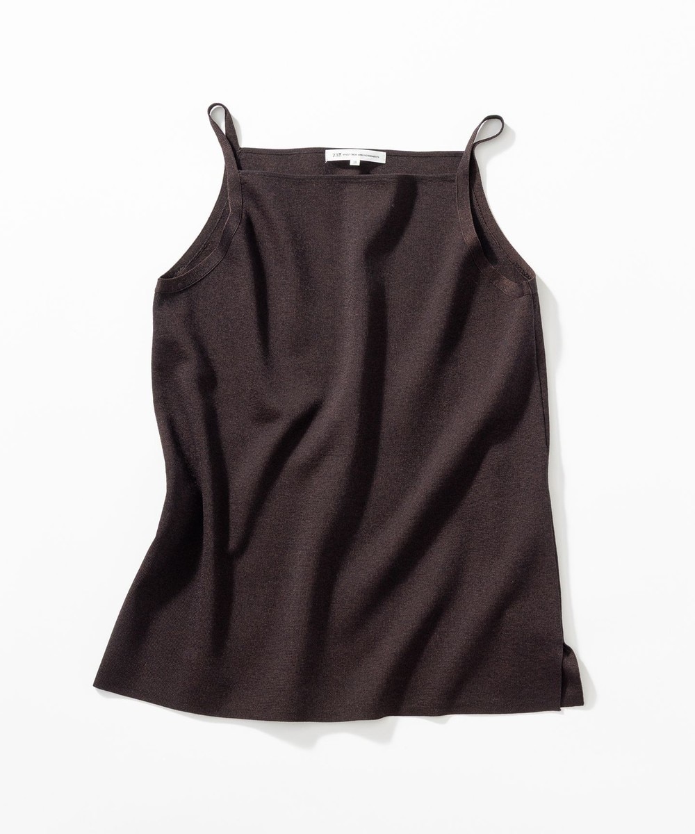 【オンワード】 23区>トップス 【洗える】シャイニーシアー ニット キャミソール ダークブラウン 38 レディース 【オンワード】 23区>トップス 【洗える】シャイニーシアー ニット キャミソール ダークブラウン 38 レディース