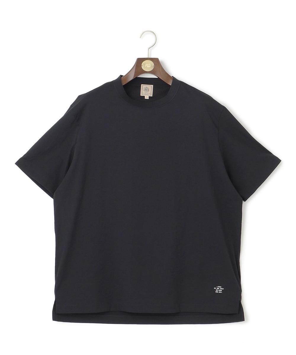 【オンワード】 J.PRESS MEN>トップス 【KING SIZE】【MECHANICAL】【ハイパワーストレッチ】アクティブTシャツ ネイビー 3L メンズ