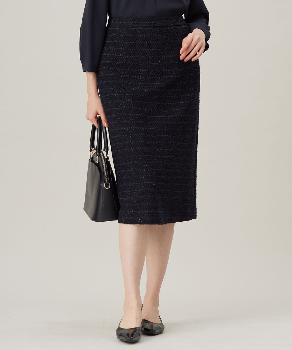 【オンワード】 自由区>スカート 【セットアップ対応】カラミツイード スカート ネイビー 36 レディース 【オンワード】 自由区>スカート 【セットアップ対応】カラミツイード スカート ネイビー 36 レディース