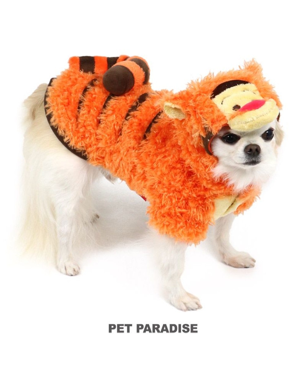 ＜オンワード＞PET PARADISE>ペットグッズ ディズニー くまのプーさん パーカー ティガー なりきり 小型犬 オレンジ Ｓ