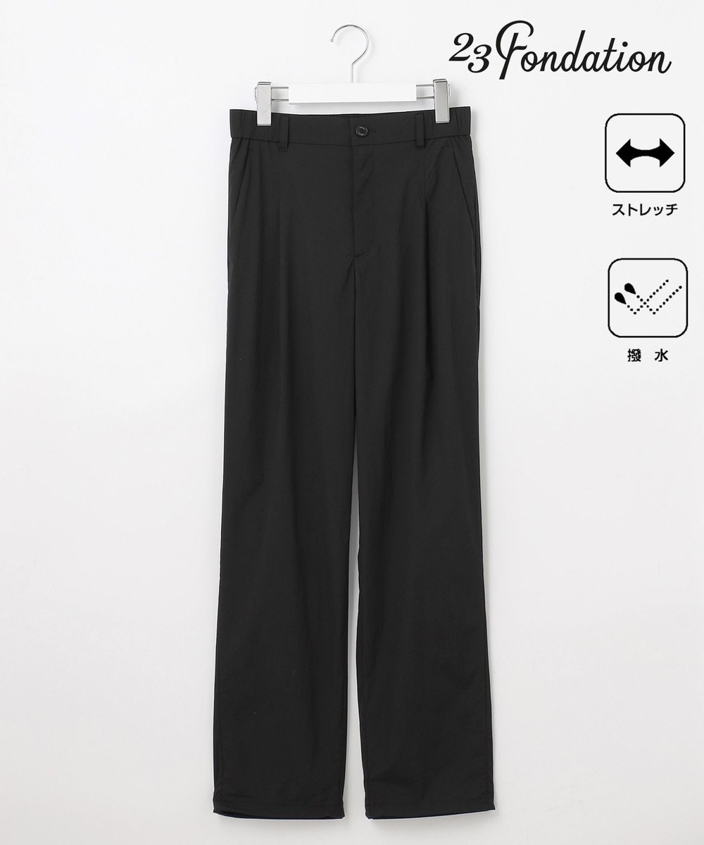 【オンワード】 23区GOLF>パンツ 【23Fondation/WOMEN】【ストレッチ/撥水】パラシュートパンツ ブラック 2 レディース 【オンワード】 23区GOLF>パンツ 【23Fondation/WOMEN】【ストレッチ/撥水】パラシュートパンツ ブラック 2 レディース